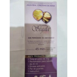 Segala Pack 3 Tintes Naturales Al Agua Sin Químicos Castaño Obscuro