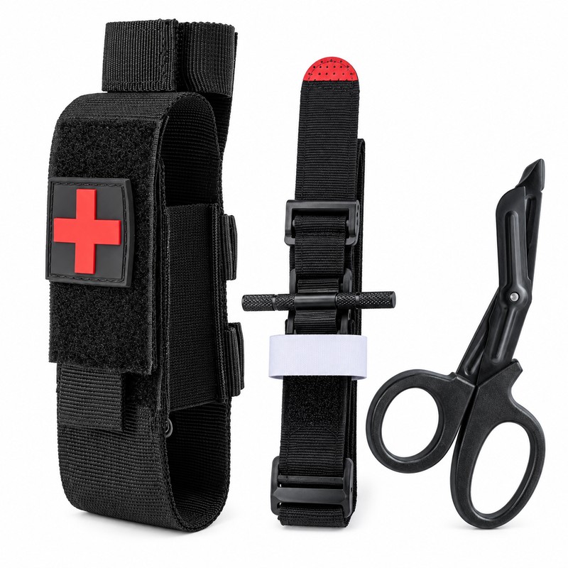 Emergency First Aid Pouch Set for Outdoor Use – MOLLE