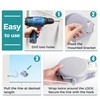 JS HANGER Retractable Clothesline Outdoor Indoor Laundry Line - 49