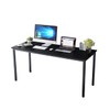 DlandHome 63 inch Computer Desk Home Office Table Writing Desk