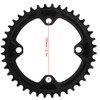 SUNGOOYUE Tooth Chainring, Bcd 104 mm 40t 42t Narrow Wide