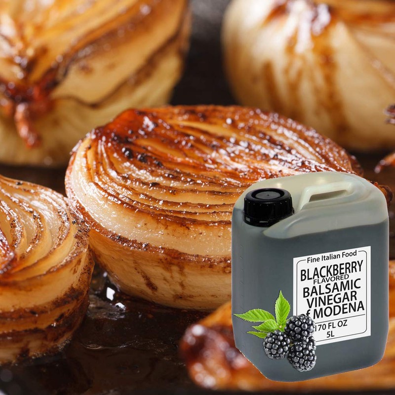 Blackberry Balsamic Vinegar of Modena, Bulk, Catering, Restaurant-Quality, Salad Dressing,