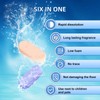 Nukisa 10 Bottles Compatible with Tineco Cleaning Solution Pet 500ml