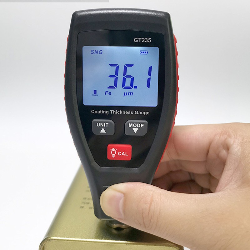 Coating Thickness Gauge High Accuracy Mil Auto Paint Meter for