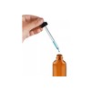 United Scientific™ 4oz (120mL) Leakproof Flint Glass Dropper Bottles, Amber