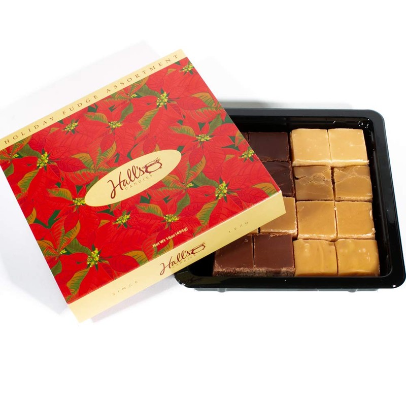 Assorted Fudge "Merry Christmas" Gift Box, 16 oz.