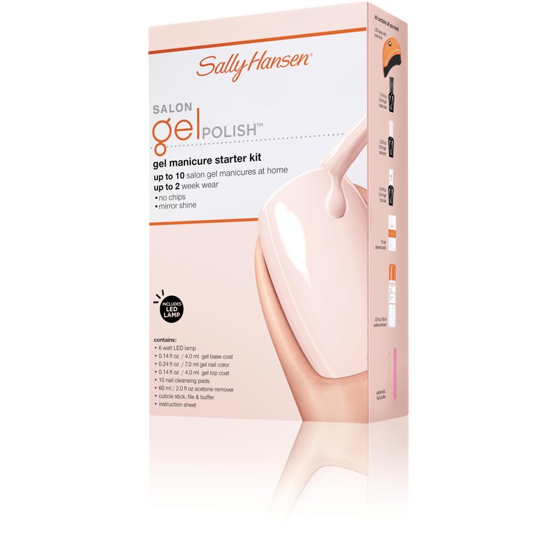 Sally Hansen Salon Gel Polish Nail Lacquer, Shell We Dance,