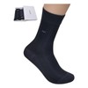 Men's Long Dress Socks with Accent Line 5 Pairs Assorted - 26cm