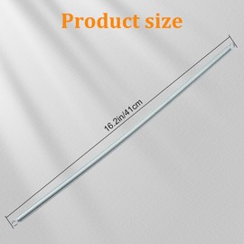 Wood Screen Closer Extension Spring for Prime-Line SP 9642 Screen Door Spring, Screen Door Closer Spring Steel Construction, Nickel Plated Finish, Enclosed Double Loop, 2- Pack