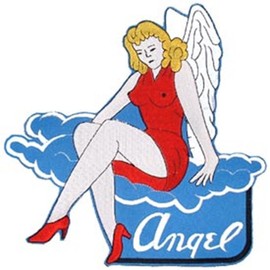 EagleEmblems PM9161 Patch-Nose Art,Angel (8'')