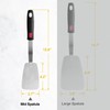 Stainless Steel Flexible Spatula Solid Turner, XiaoZu Thin Metal Spatula