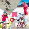Kids Zip-on Zip-Off Padded Shorts for Snowboard Ski Figure Skating