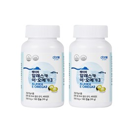 Atomy Alaska Iomega 3 180 capsules (2) / 애터미 알래스카 이오메가3 180캡슐 2개