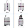 Hivia Set of 4 Suitcase Straps - Suitcase Straps 4