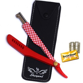 Sharpend Professional straight razor for men Handmade stainless Steel straight Razor kit Barber Razor Men Straight Razor Blade shavette straight edge razor