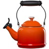 Le Creuset Enamel On Steel Demi Tea Kettle with Metal