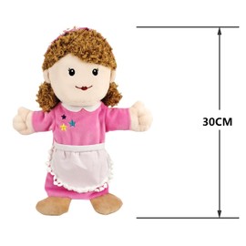 LOMTRATS Family Hand Puppets for kids,Includes Grandpa,Grandma,Dad,Mom,Daughter,Son,Perfect for Storytelling,Teaching,Preschool,Birthday Gifts