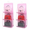 HAN SHENG 2 Pcs 6 Pockets Hanging Purse Handbag Organizer