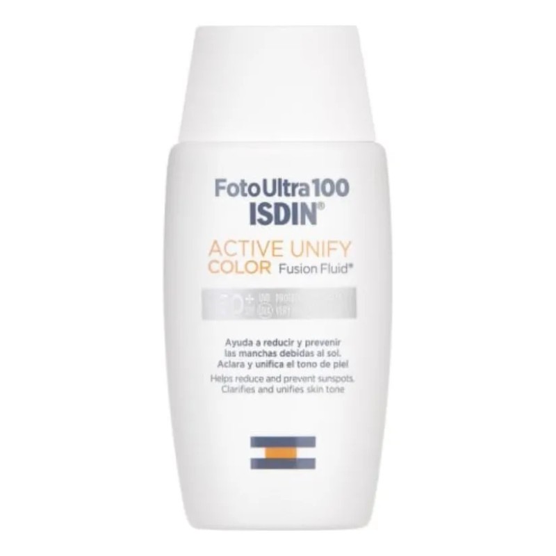 Protector Solar Fotoultra 100 Active Unify Color 50ml Isdin