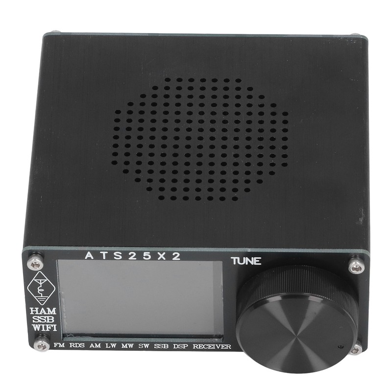 Radio Receiver 108MHz 153‑30000KHz 2.4 Inch Touchscreen Portable Handheld FM