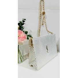 Sephora BEAUTY White Makeup Bag Pouch/Crossbod