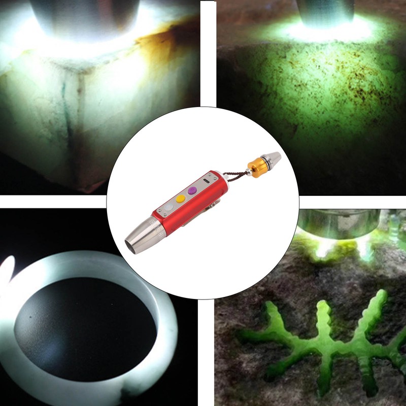 Jade Appraisal Light 3 Light Source Stepless Dimming LED Jade