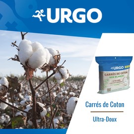 Urgo Square Cotton 8cm x 10cm Non Sterile Pack of 180