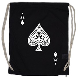 Ace of Spades II Gym Bag Spade Ace Poker Card Casino Royal Flush Spades As