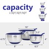 Hillbond Mixing Bowls with BPA Free Airtight Lids Stainless Steel
