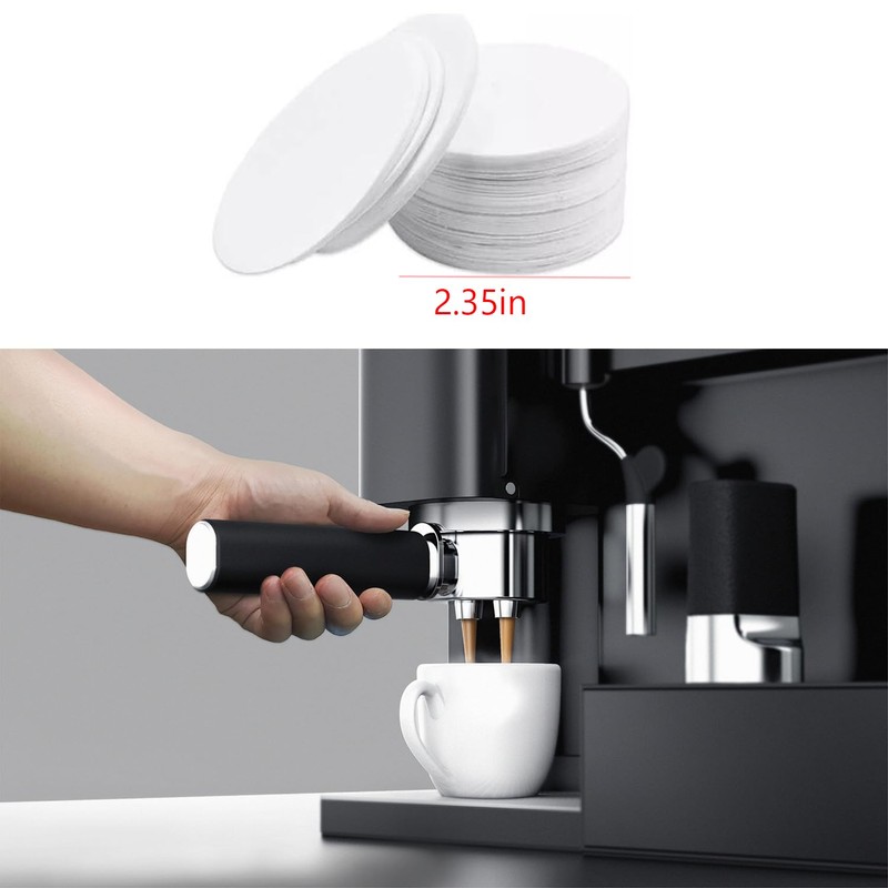 500 Count Replacement Paper Filters, Round Disposable Coffee Filters Paper