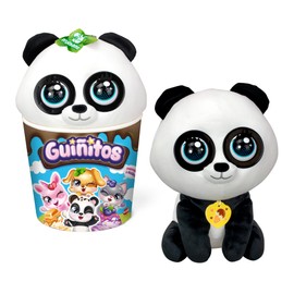 Bizak Giant interactive plush toy with more than 10 sounds, reactions and music. Delicious and rich ice cream, 30 cm, 4 different models Panda Bear, (62009025-4)