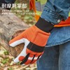 Vgo GA8912 Chainsaw Work Gloves, Vibration Resistant, Mechanic Gloves with