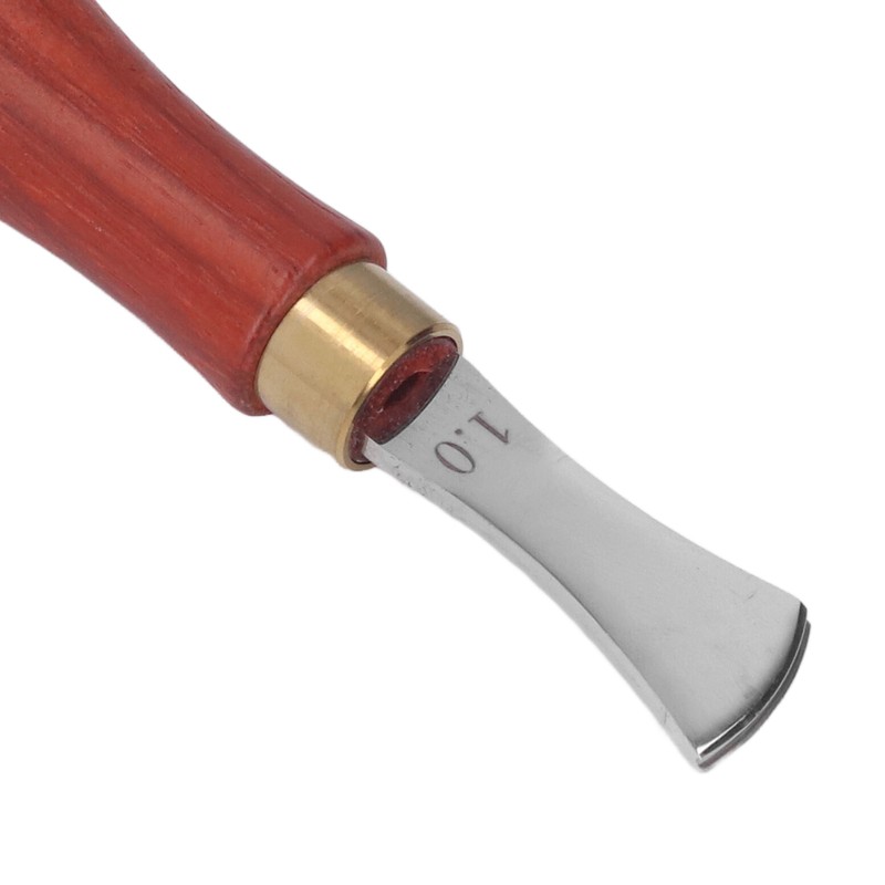 1mm Leather Edger Stainless Steel Rustproof Polished Shallow Notch Leather