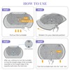 Incostar 360° Rotating Lazy Susan Turntable Organizer - Multifunctional 16.5"