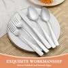 20 Pcs Silverware Set, Stainless Steel Flatware Set for 4,