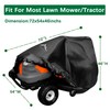 Himal Outdoors Pro Lawn Mower Cover - Heavy Duty 600D