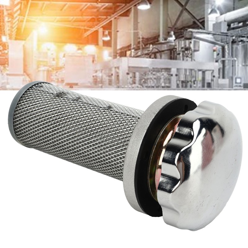 Fuel Tank Air Filter with Cover High Accuracy Mesh Cartridge