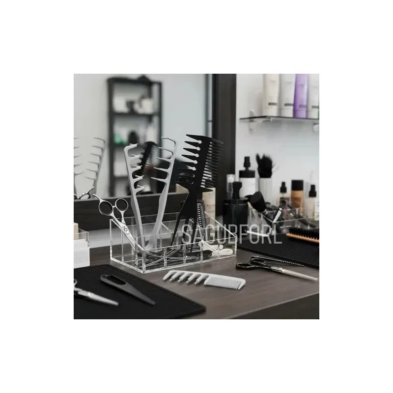 2 Peine Texturizado Y Esponjoso Barbero Estilista Peluquero
