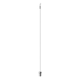 Royaline Flagstick – 7.5-Foot Durable White Golf Flagstick for Greens | Lightweight Fiberglass Construction | Two Pack