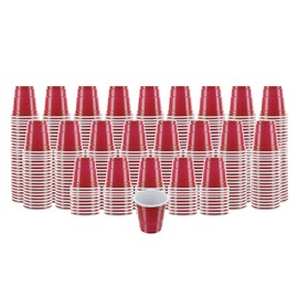 4 Pack Bar and Party Supplies Disposable Shot Glasses - Excellent for Jello Shots, Jager Bomb, Beer Pong, Samples, Tastings & More