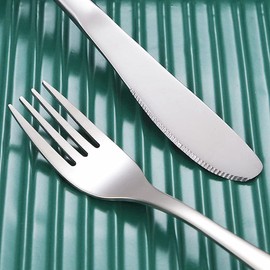 Stainless Steel Child Cutlery Bear Children Spoon and Fork Set Toddler Utensils Metal Cutlery Set