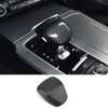 JUIVEEL Carbon Fiber Style Car Gear Shift Knob Cover Trim,