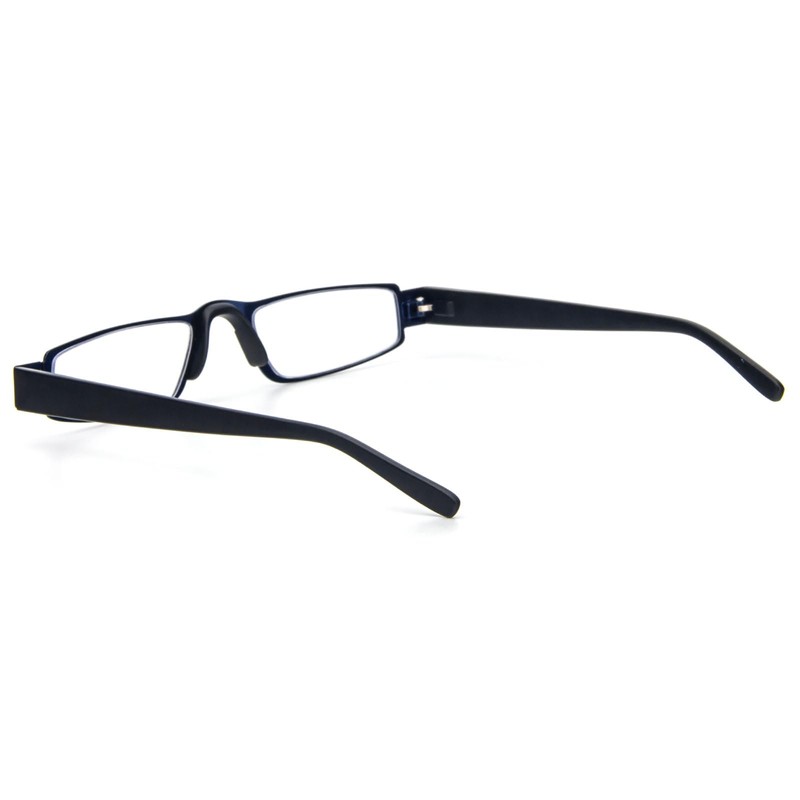 [REAVEE] 老眼鏡 メタル デザインケース付き 軽量弾性TR90フレーム コンパクト ポケットに収納 男女兼用 おしゃれ 度数