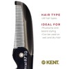 Kent 87T Combo Handmade Folding Pocket Comb for Men, Fine