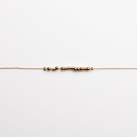 Christian 18K Gold Morse Code Bracelet for Her | Minimalist 1 Corinthians 13:8 Bible Verse Jewelry for Women | Love Never Fails | Ladies Religious Dainty Beaded Jewellery with Inspirational Words of Encouragement | Inspirational Catholic Gift for Mom, Da