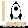 Rocket Space Ship Self-Inking Rubber Stamp Ink Stamper for Stamping