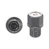 X AUTOHAUX Car Wheel Lock Wheel Nut Socket Carbon Rich