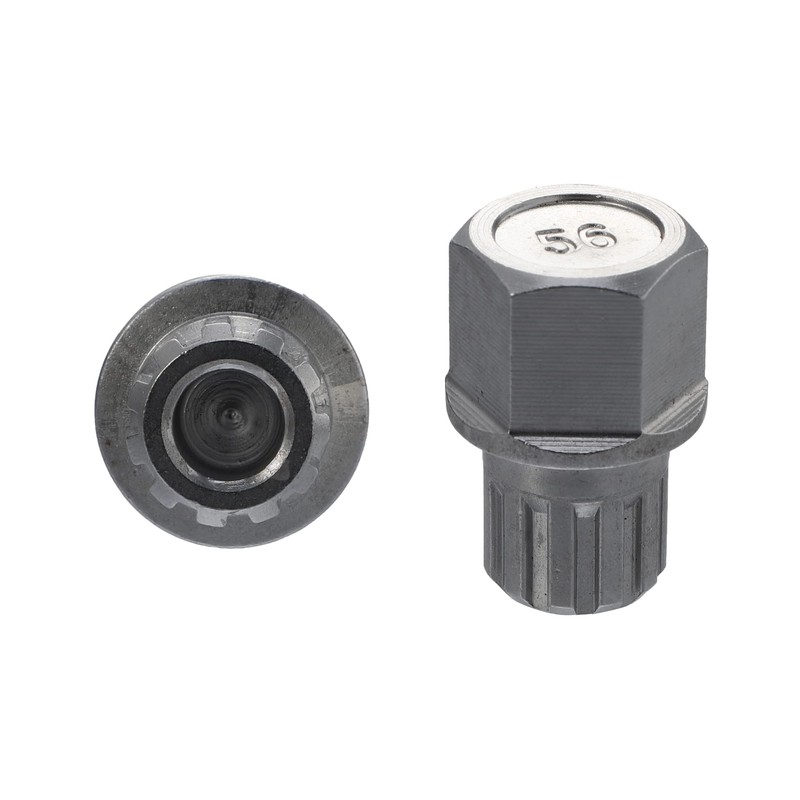X AUTOHAUX Car Wheel Lock Wheel Nut Socket Carbon Rich