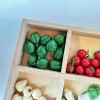 Unbranded 1:12 Scale Dollhouse Miniature Fruit and Vegetable Shelves