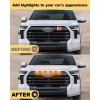 Sidi LED Grille Lights for 2022-25 Toyota Tundra Accessories Raptor